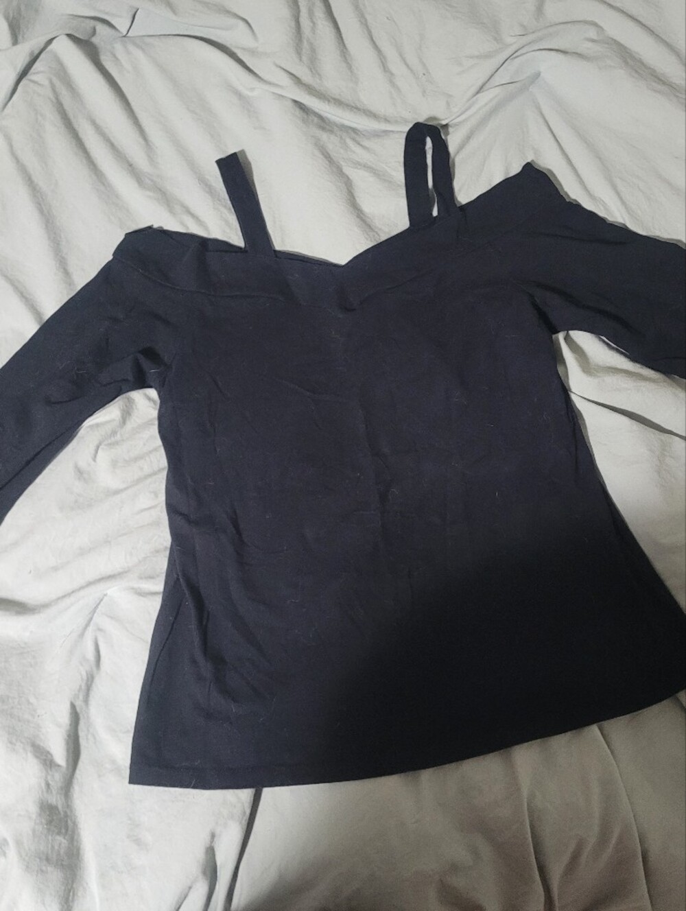 Torrid Black Off-Shoulder Top Size 0